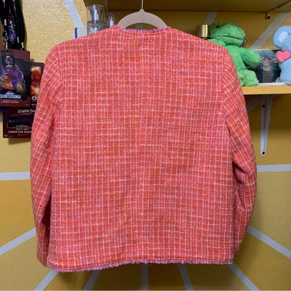 J. Jill Dahlia Tweed Jacket Blazer Size XS - Picture 11 of 12